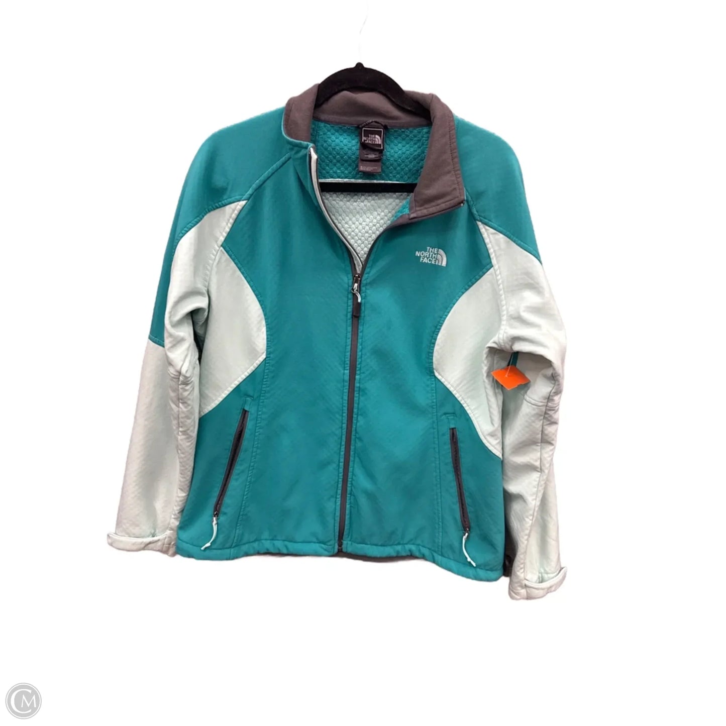 Athletic Jacket By The North Face In Green, Size: Xl