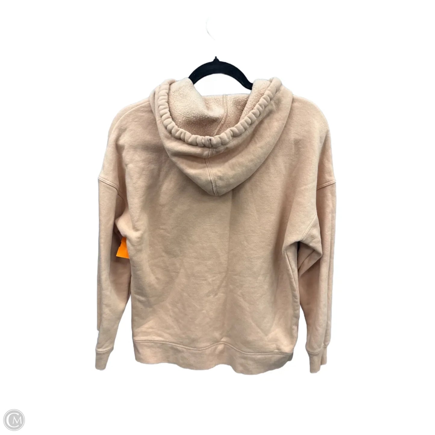 Sweatshirt Hoodie By Reebok In Orange, Size: M