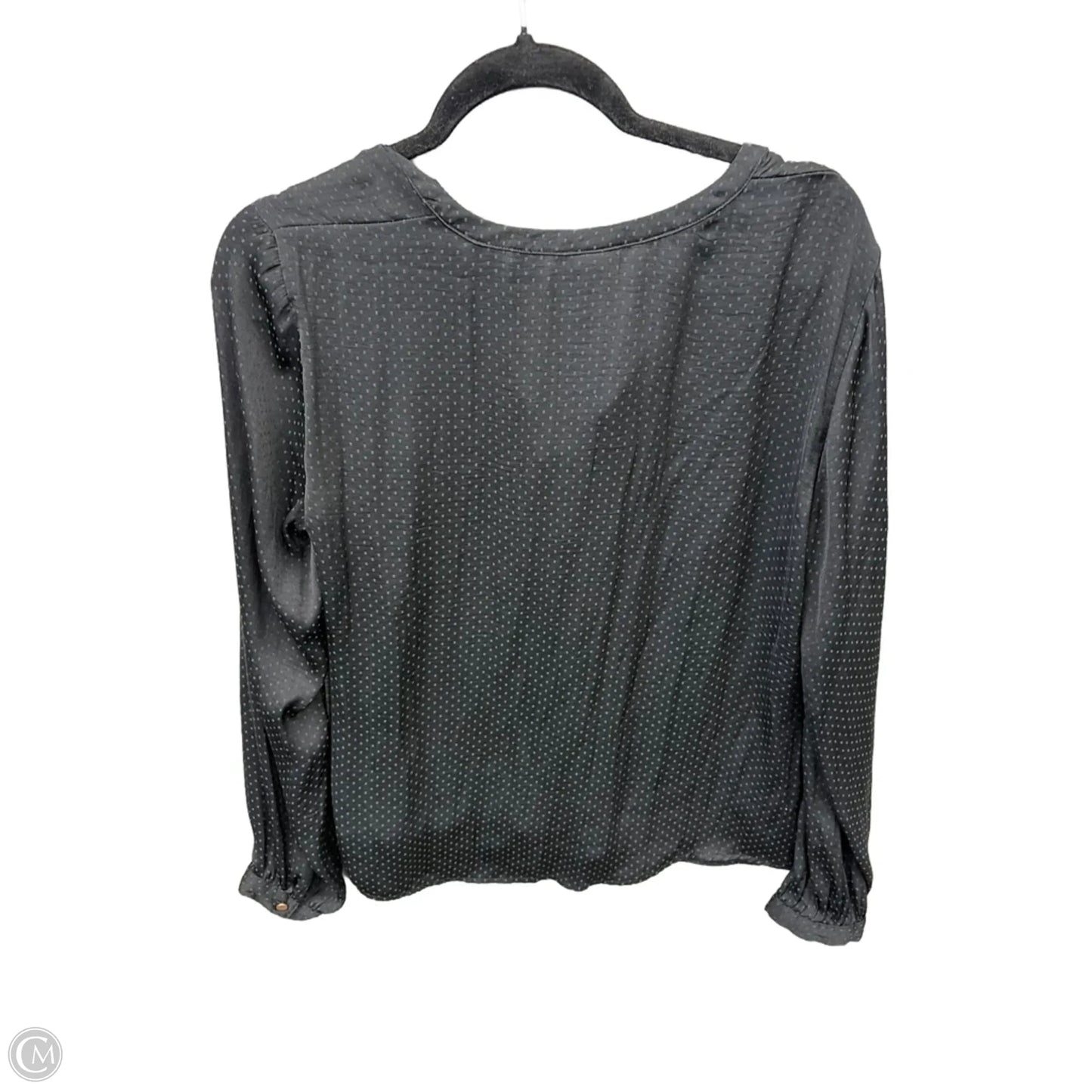 Top Long Sleeve By A New Day In Black, Size: M