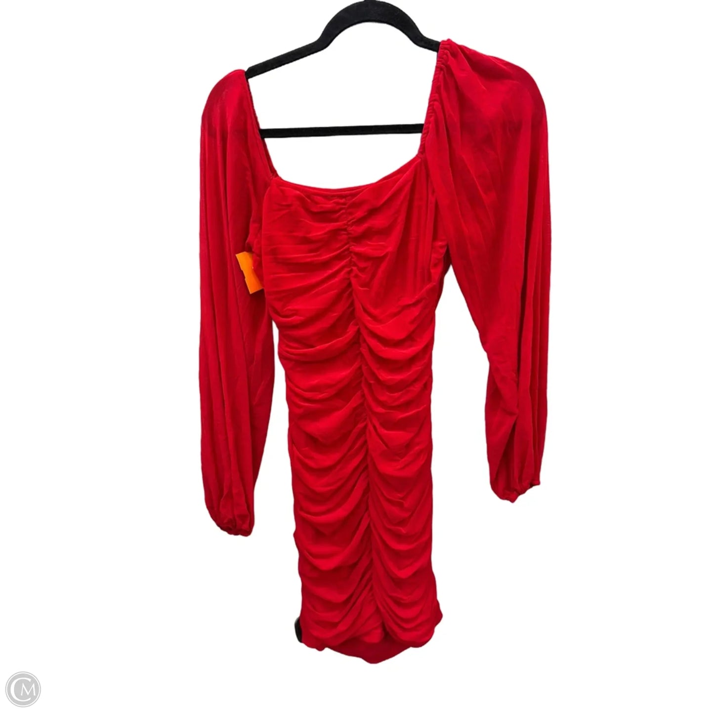 Dress Party Midi By Clothes Mentor In Red, Size: M