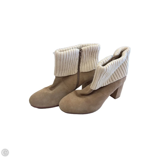 Boots Ankle Heels By Torrid In Brown, Size: 11