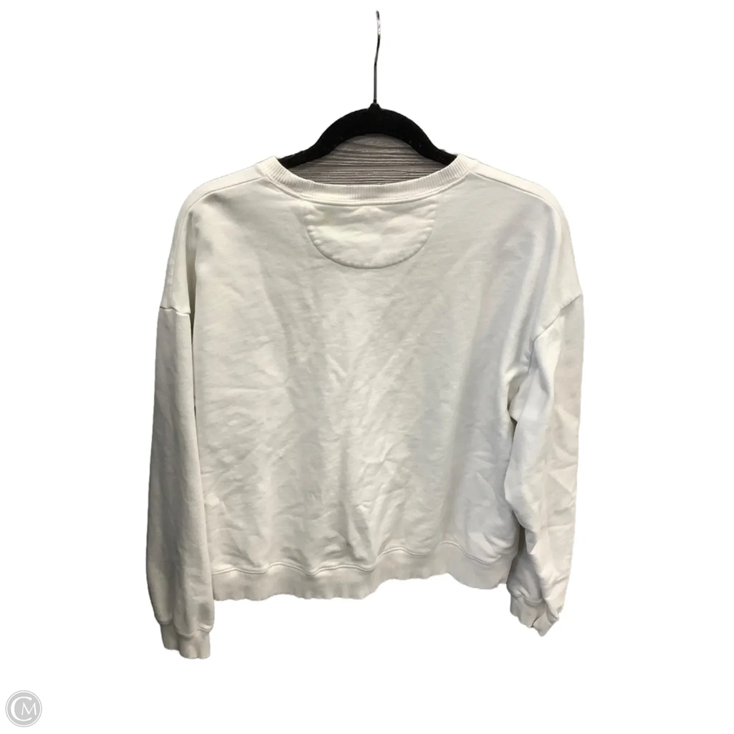 Sweatshirt Crewneck By American Eagle In White, Size: L
