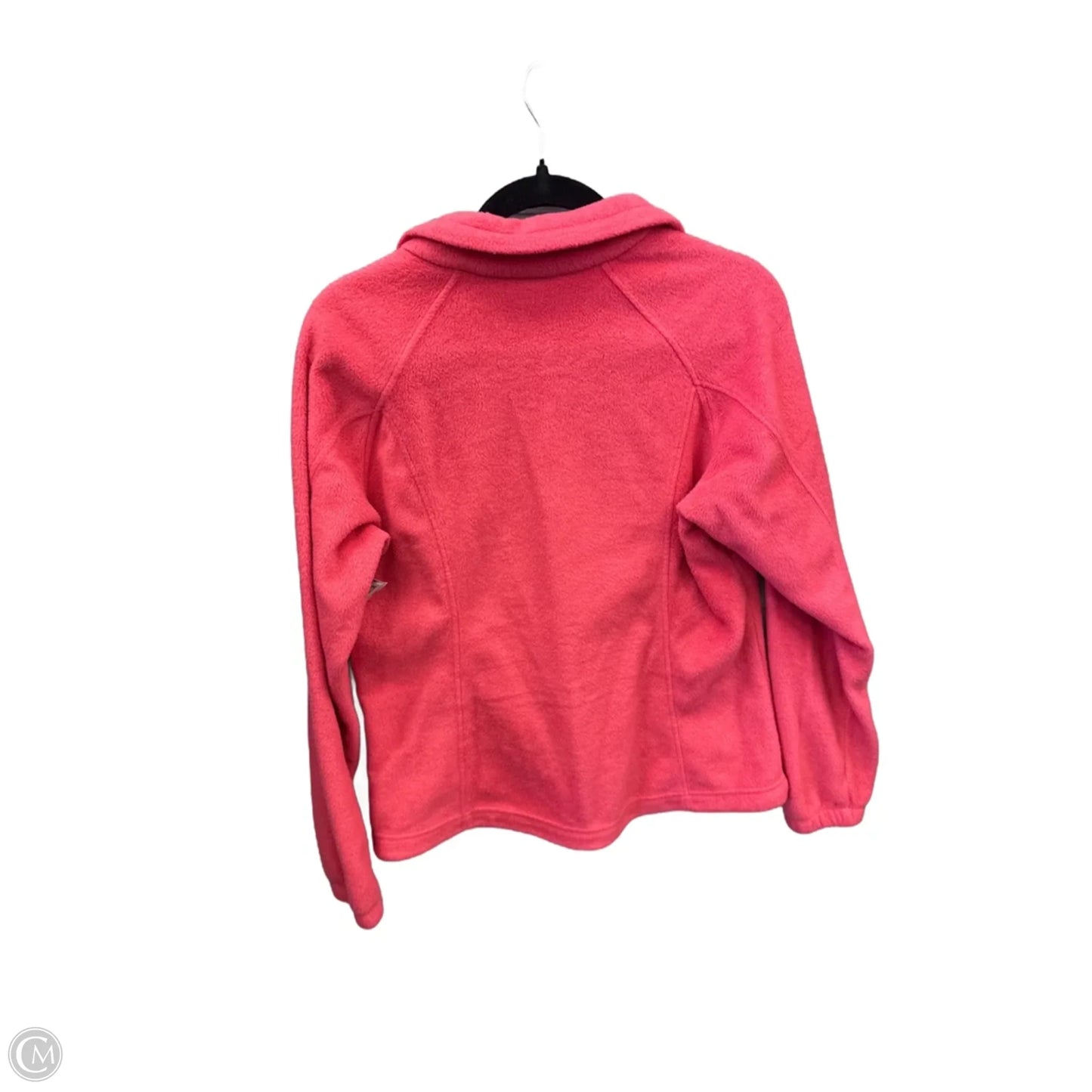 Jacket Fleece By Columbia In Pink, Size: M