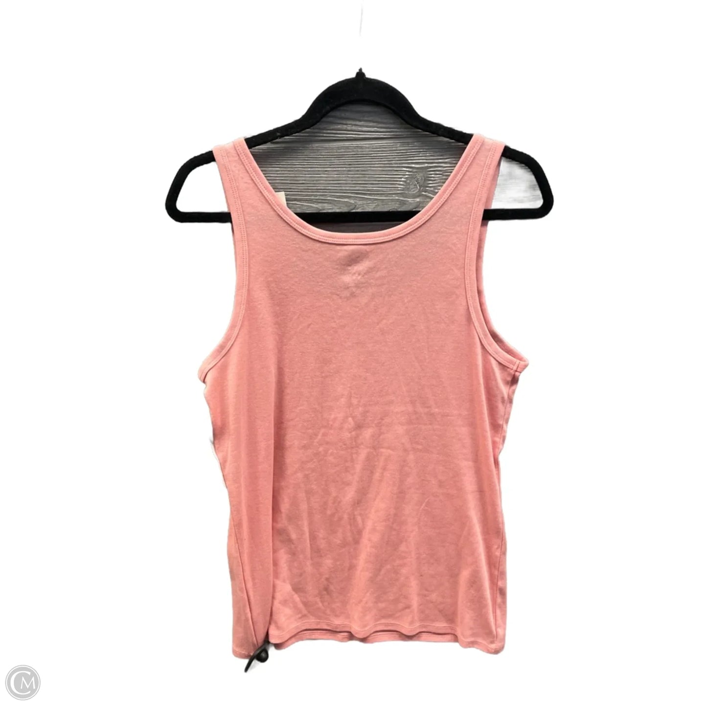 Top Sleeveless Basic By A New Day In Pink, Size: L