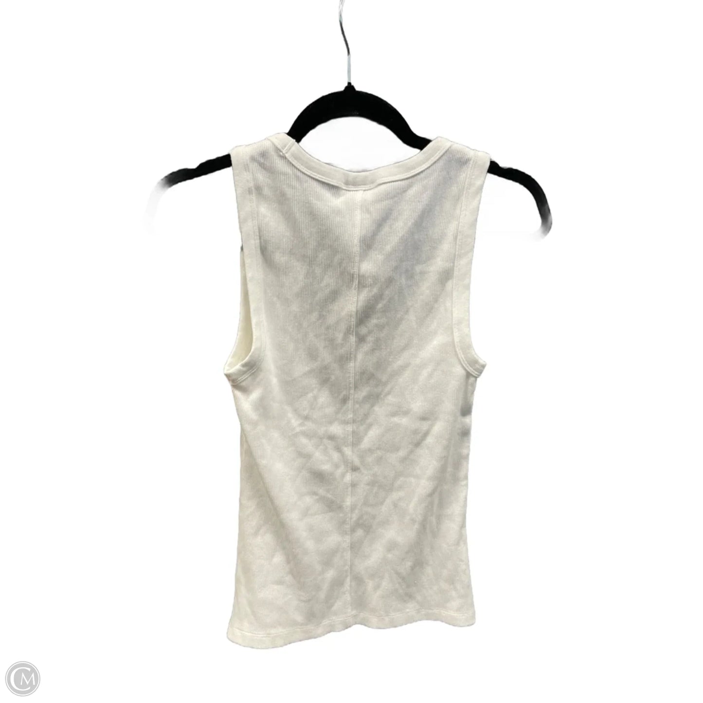 Top Sleeveless Basic By Universal Thread In White, Size: M