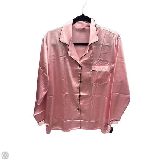 Pajamas 2pc By Clothes Mentor In Pink, Size: Xl