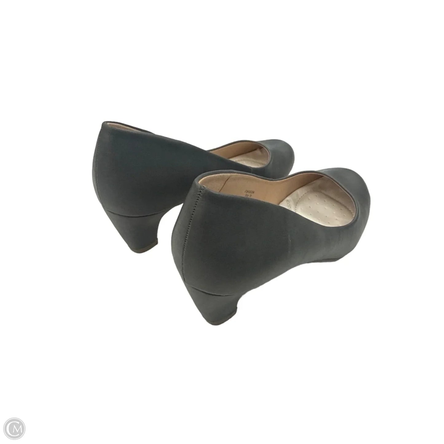 Shoes Heels Block By Clothes Mentor In Grey, Size: 10