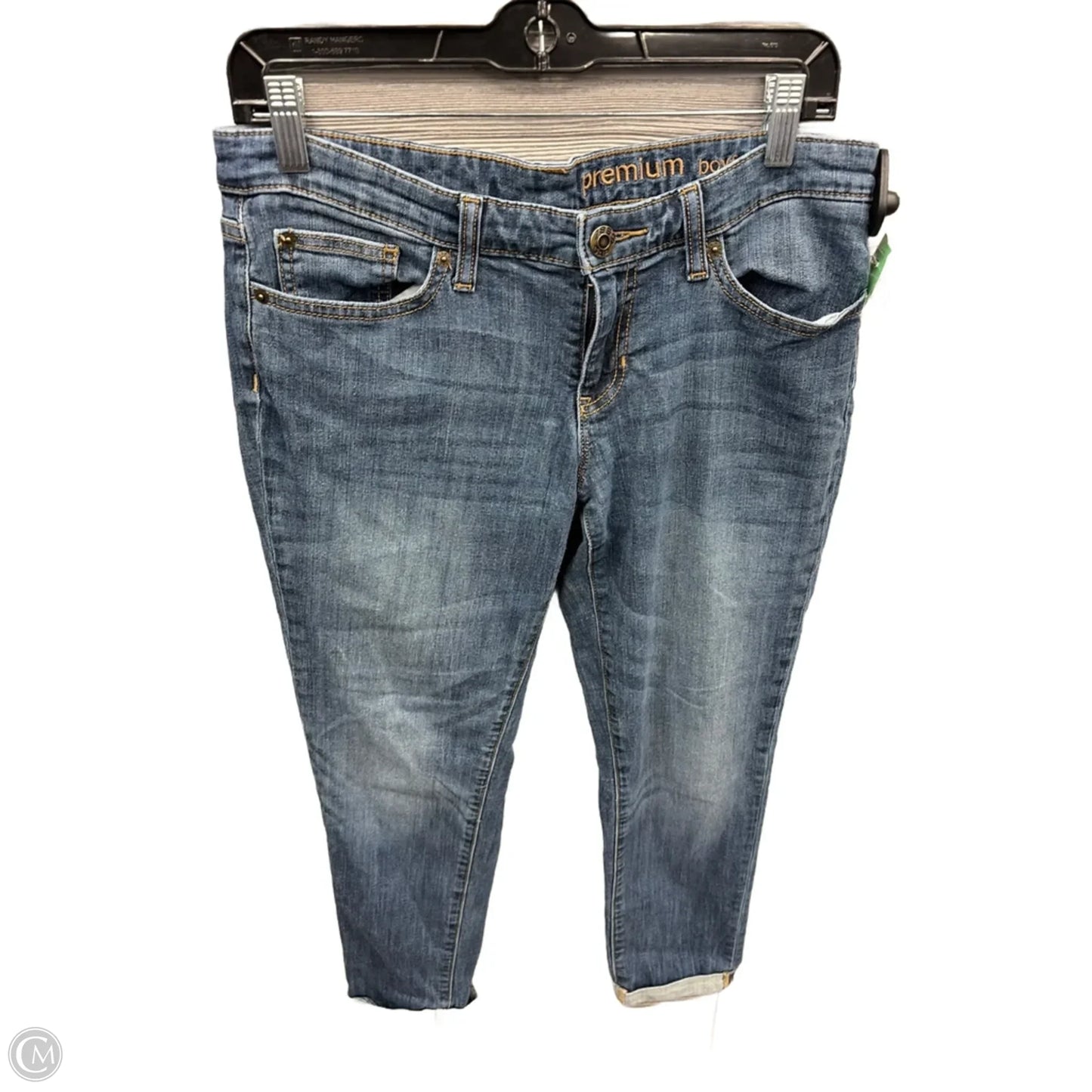 Jeans Boyfriend By Gap In Blue Denim, Size: 8