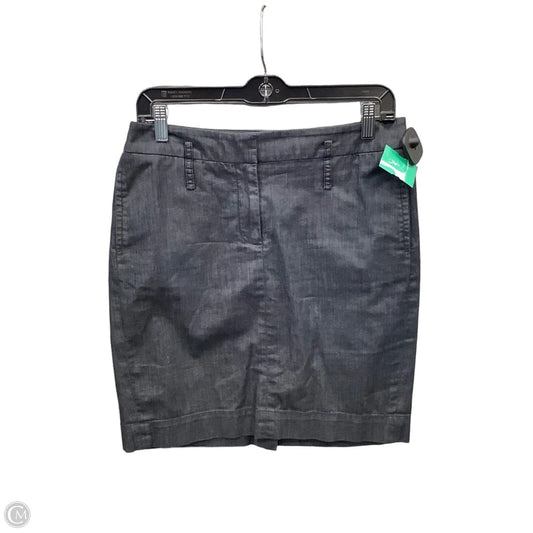 Skirt Midi By Loft In Grey, Size: 6p