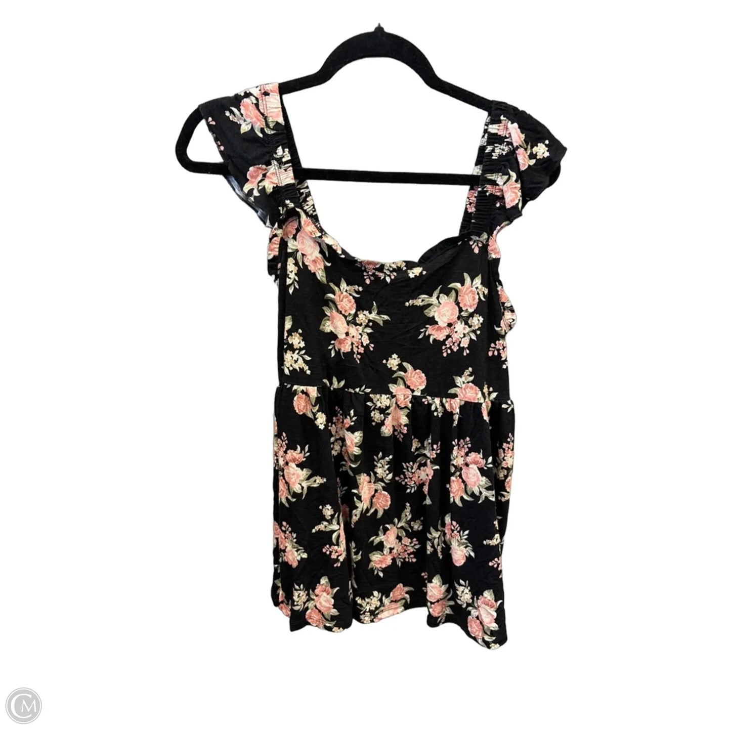 Top Sleeveless By Torrid In Floral Print, Size: L