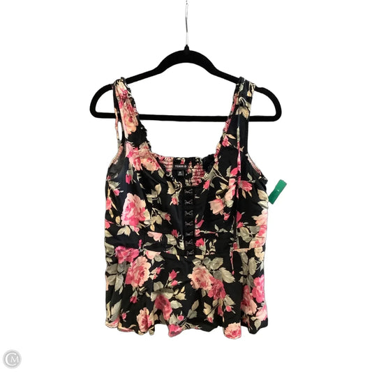 Top Sleeveless By Torrid In Black, Size: M