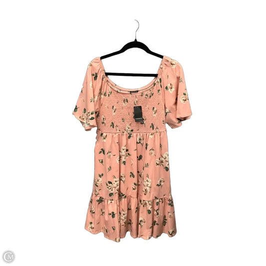 Dress Casual Short By Torrid In Pink, Size: M