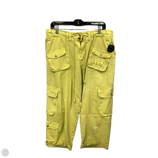 Pants Cargo & Utility By Free People In Yellow, Size: 12