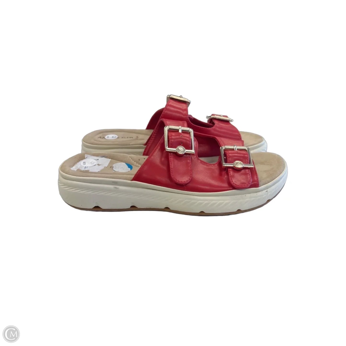 Sandals Flats By Anne Klein In Red, Size: 10