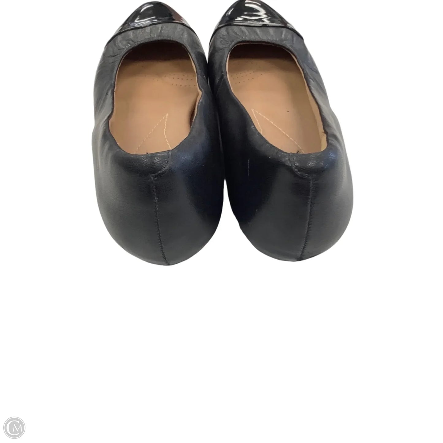 Shoes Flats By Clarks In Black, Size: 11