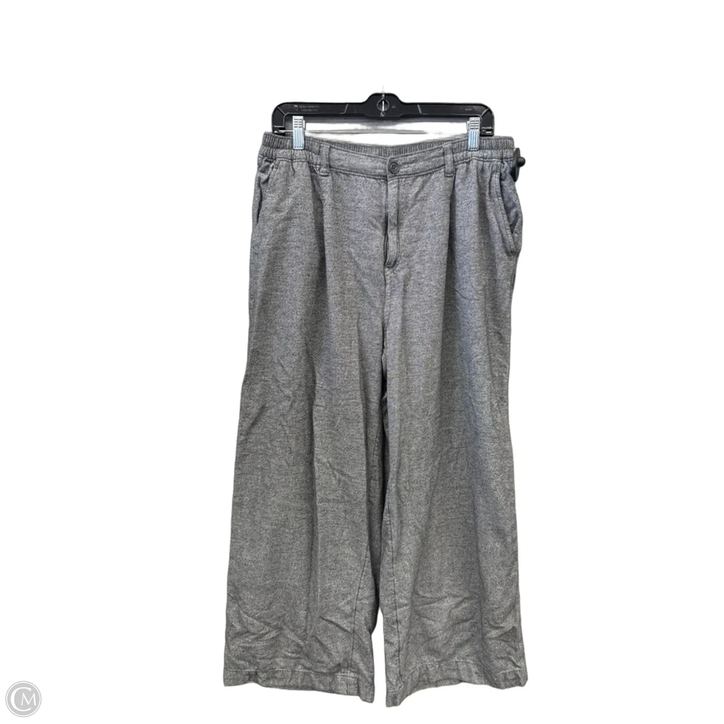 Pants Wide Leg By Aerie In Grey, Size: 12