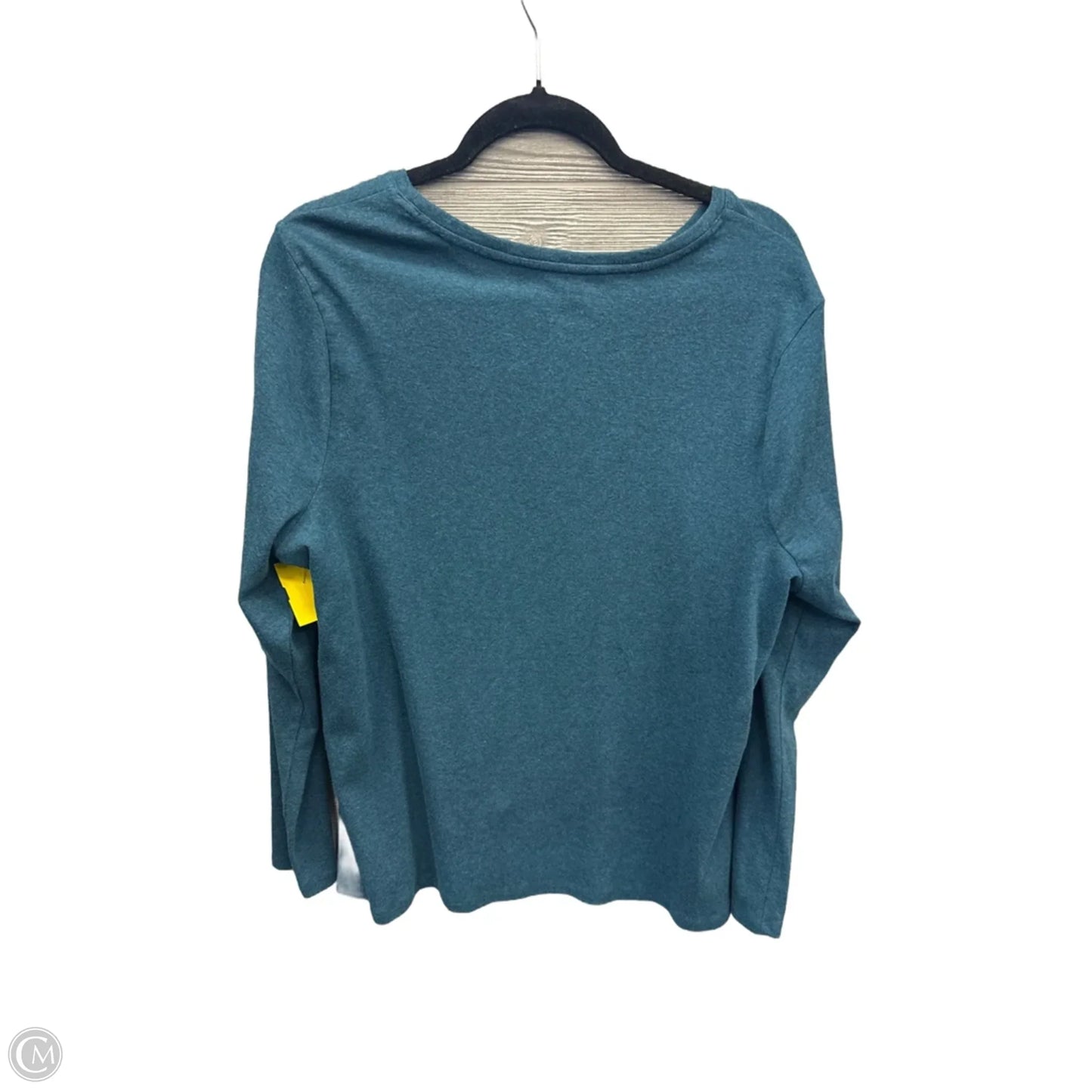 Top Long Sleeve Basic By Lane Bryant In Blue, Size: 2x