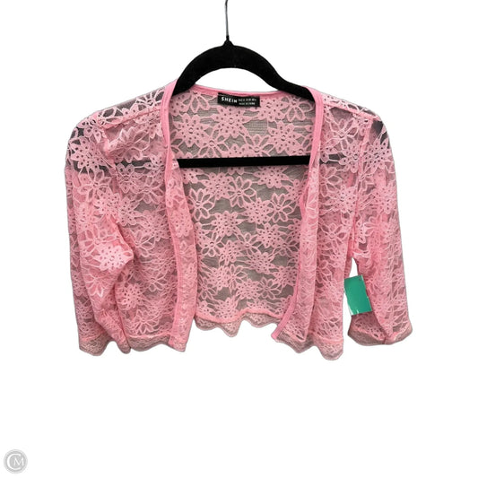 Cardigan By Shein In Pink, Size: M
