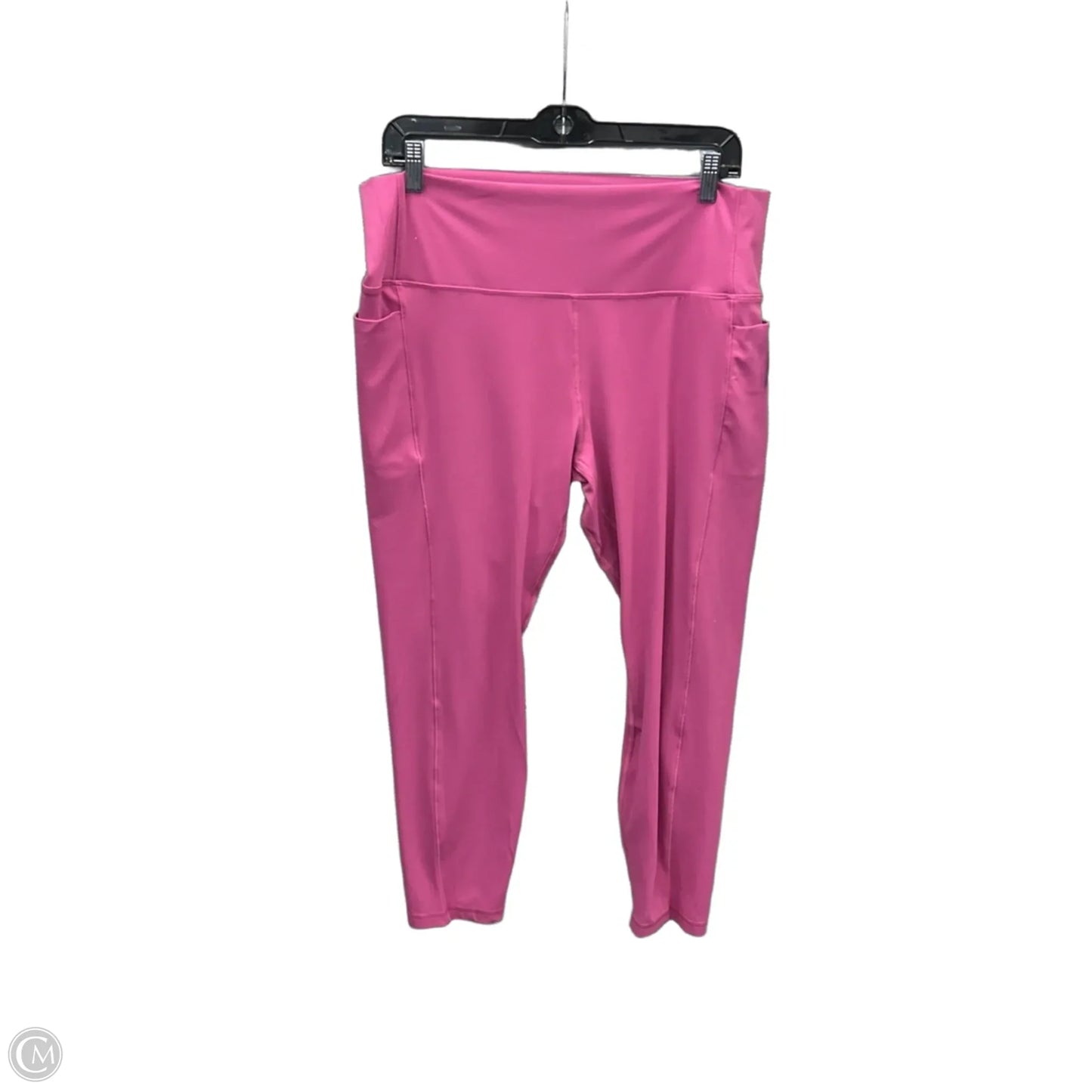 Athletic Leggings By Avia In Pink, Size: Xxl