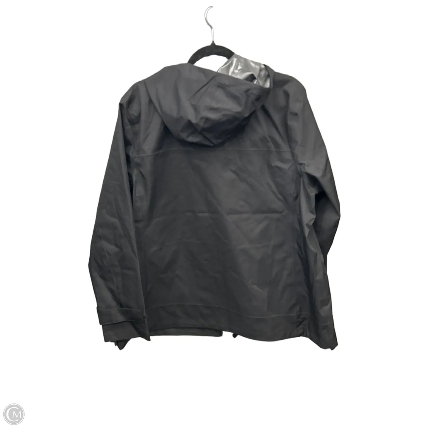 Jacket Windbreaker By Time And Tru In Black, Size: Xl