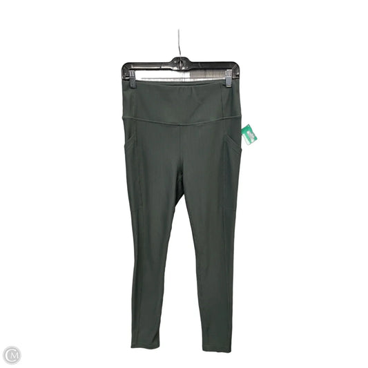 Athletic Leggings By 32 Degrees In Green, Size: M