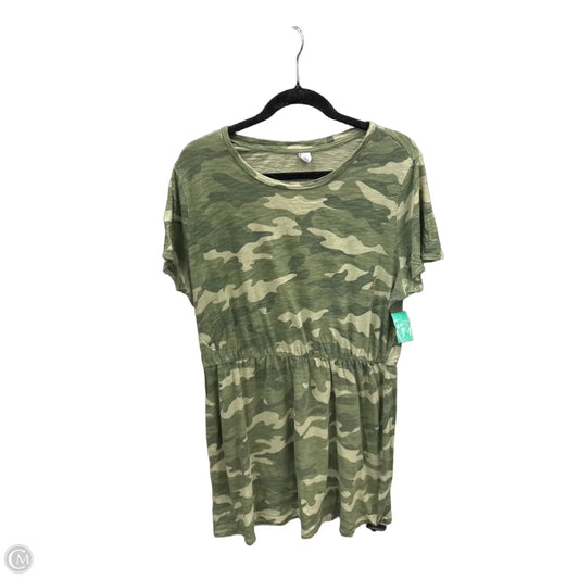 Dress Casual Short By Old Navy In Camouflage Print, Size: Xl