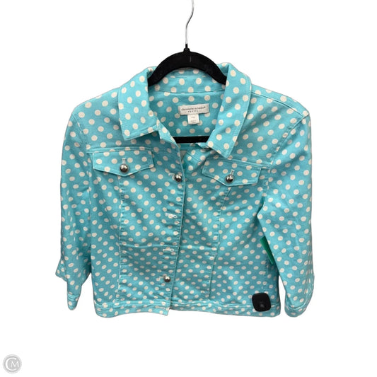 Jacket Other By Christopher And Banks In Polkadot Pattern, Size: Mp