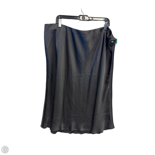 Skirt Midi By Lane Bryant In Black, Size: 22