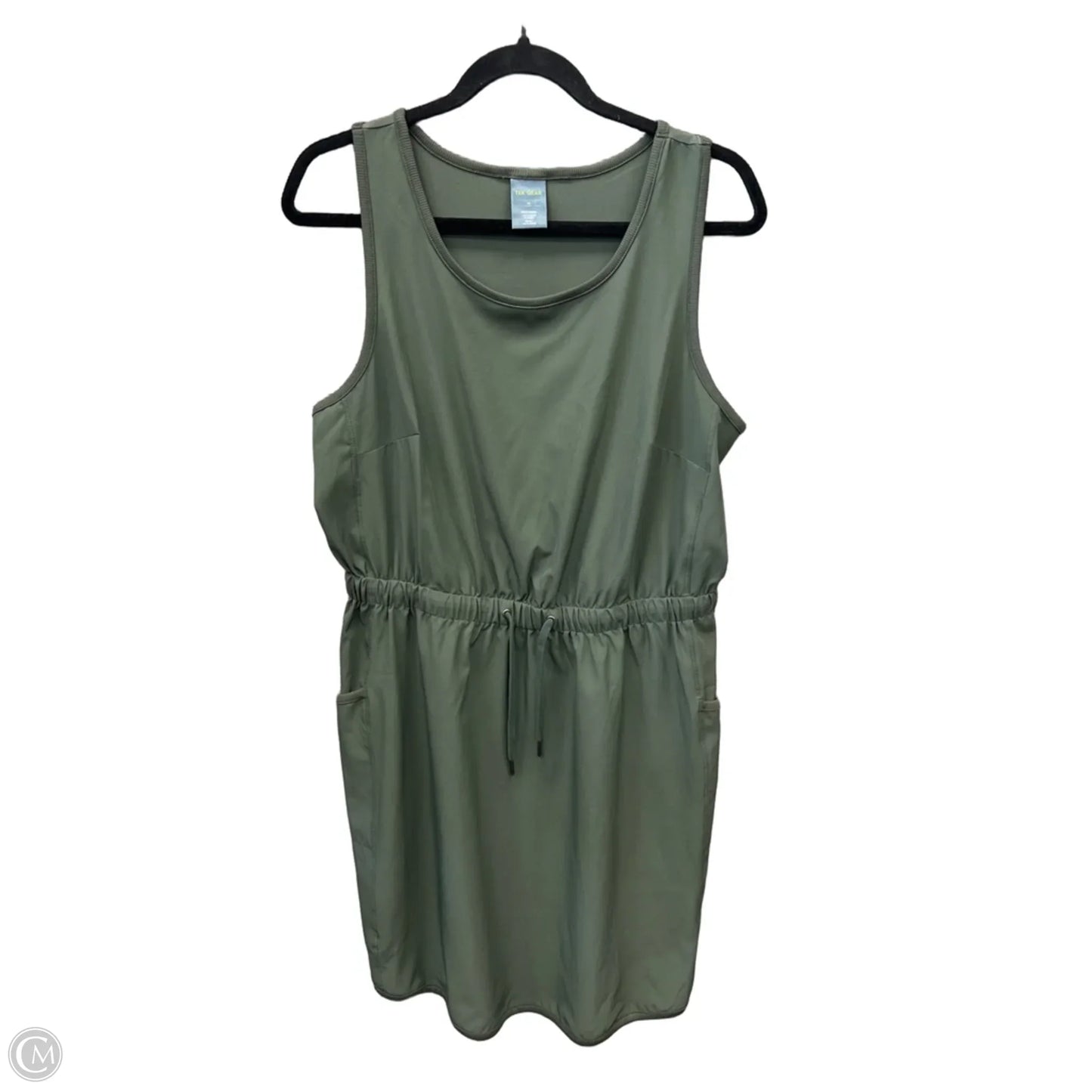 Athletic Dress By Tek Gear In Green, Size: M