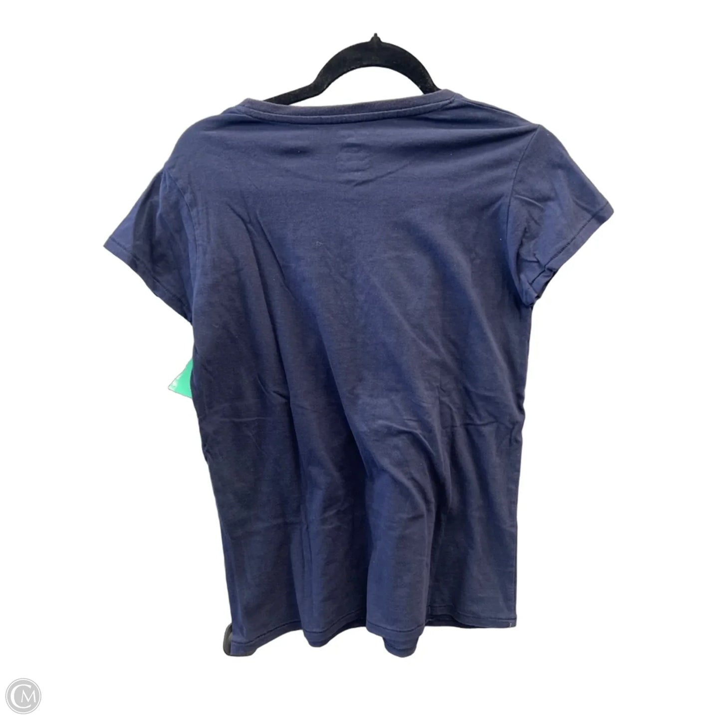 Top Short Sleeve By Clothes Mentor In Blue, Size: Xl