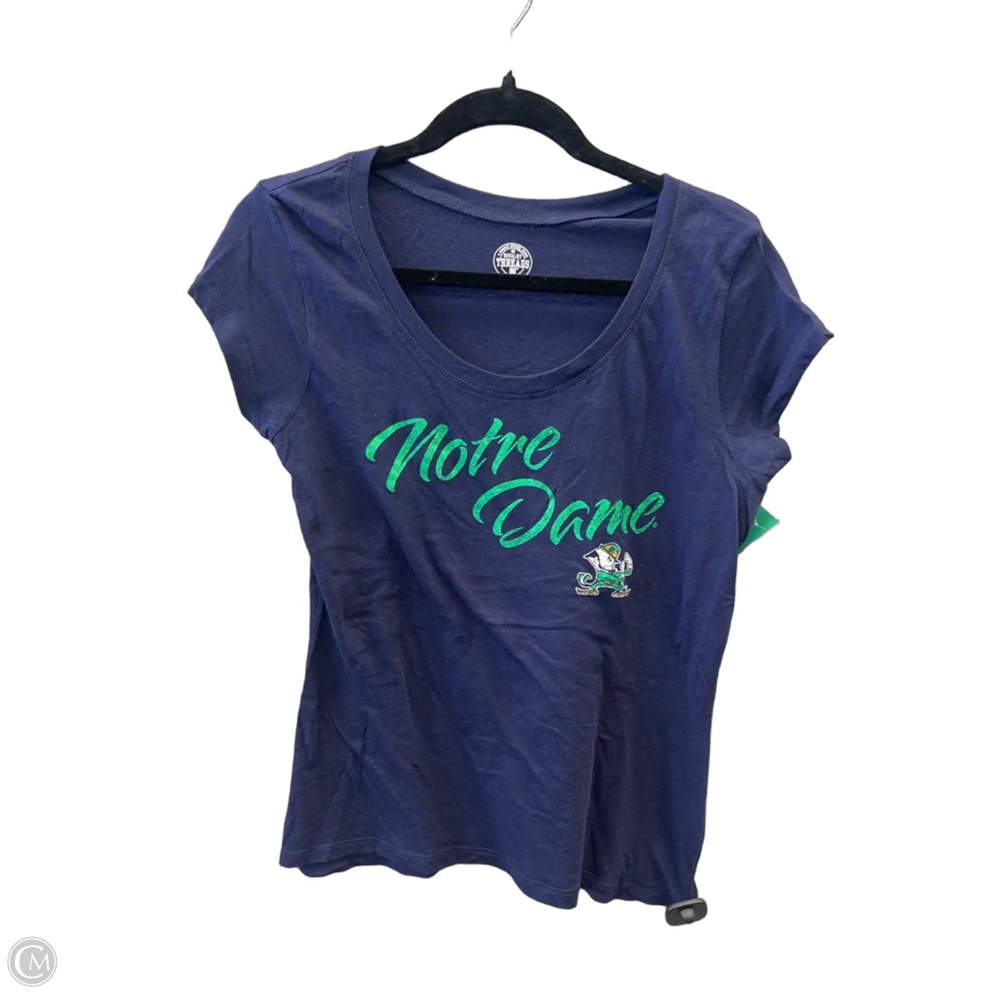 Top Short Sleeve By Clothes Mentor In Blue, Size: M