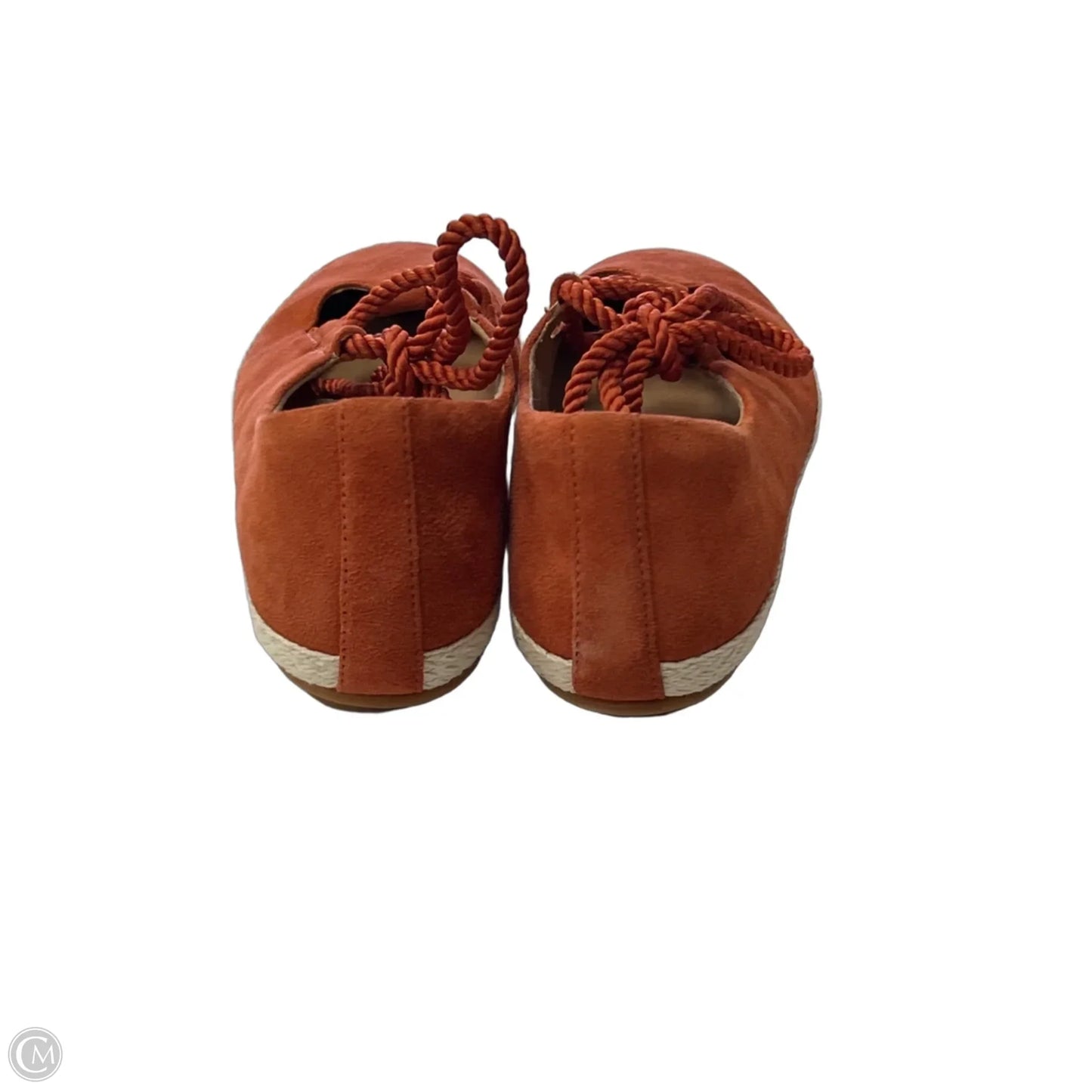 Shoes Flats By Fitflop In Orange, Size: 6.5