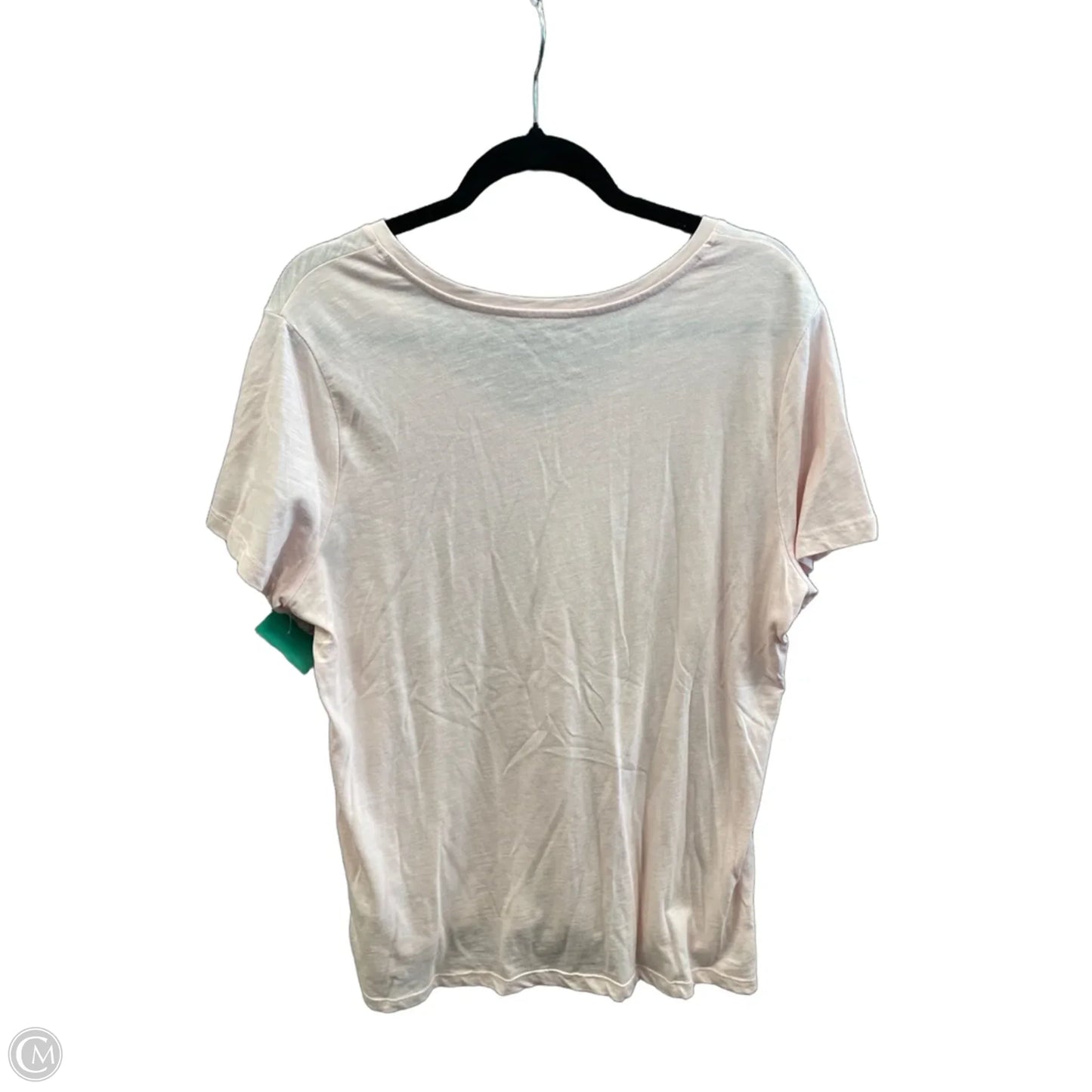 Top Short Sleeve Basic By Eddie Bauer In Pink, Size: Xl