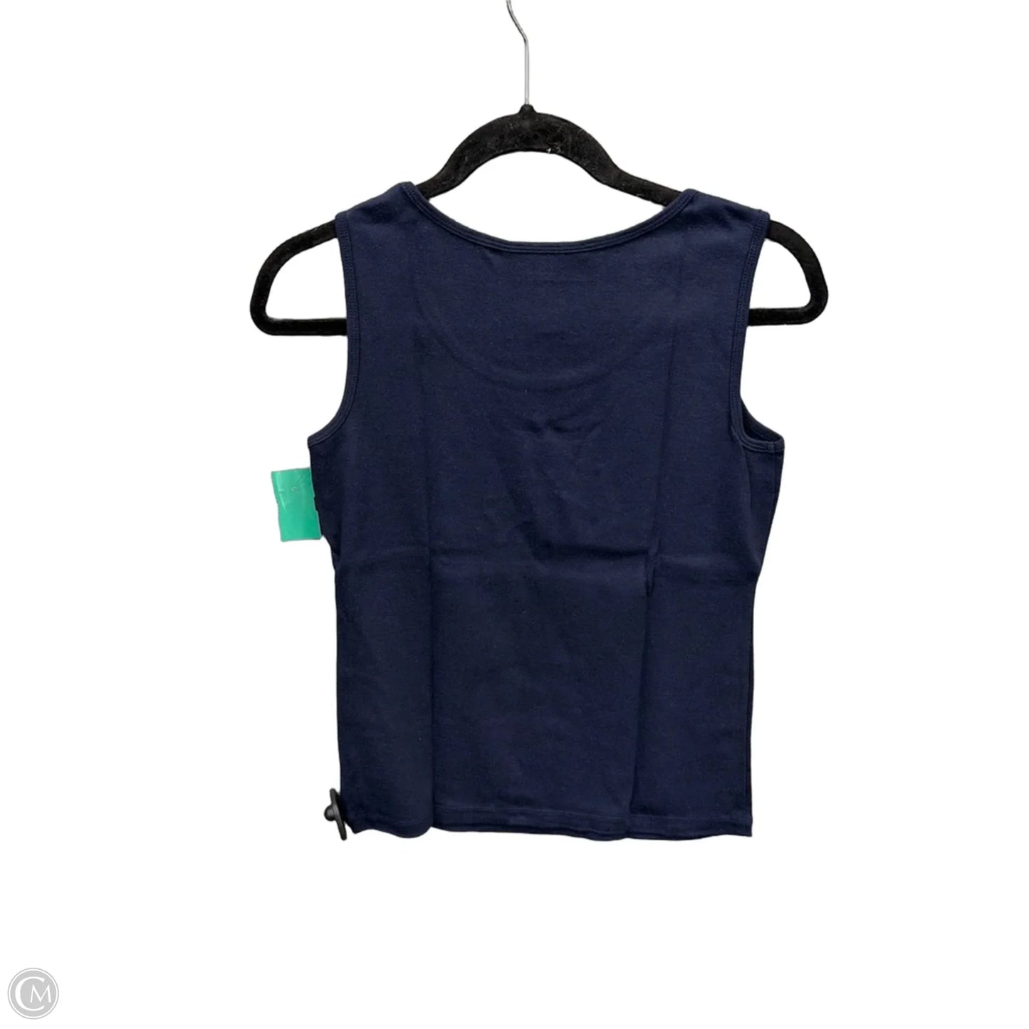 Top Sleeveless By Karen Scott In Blue, Size: Sp