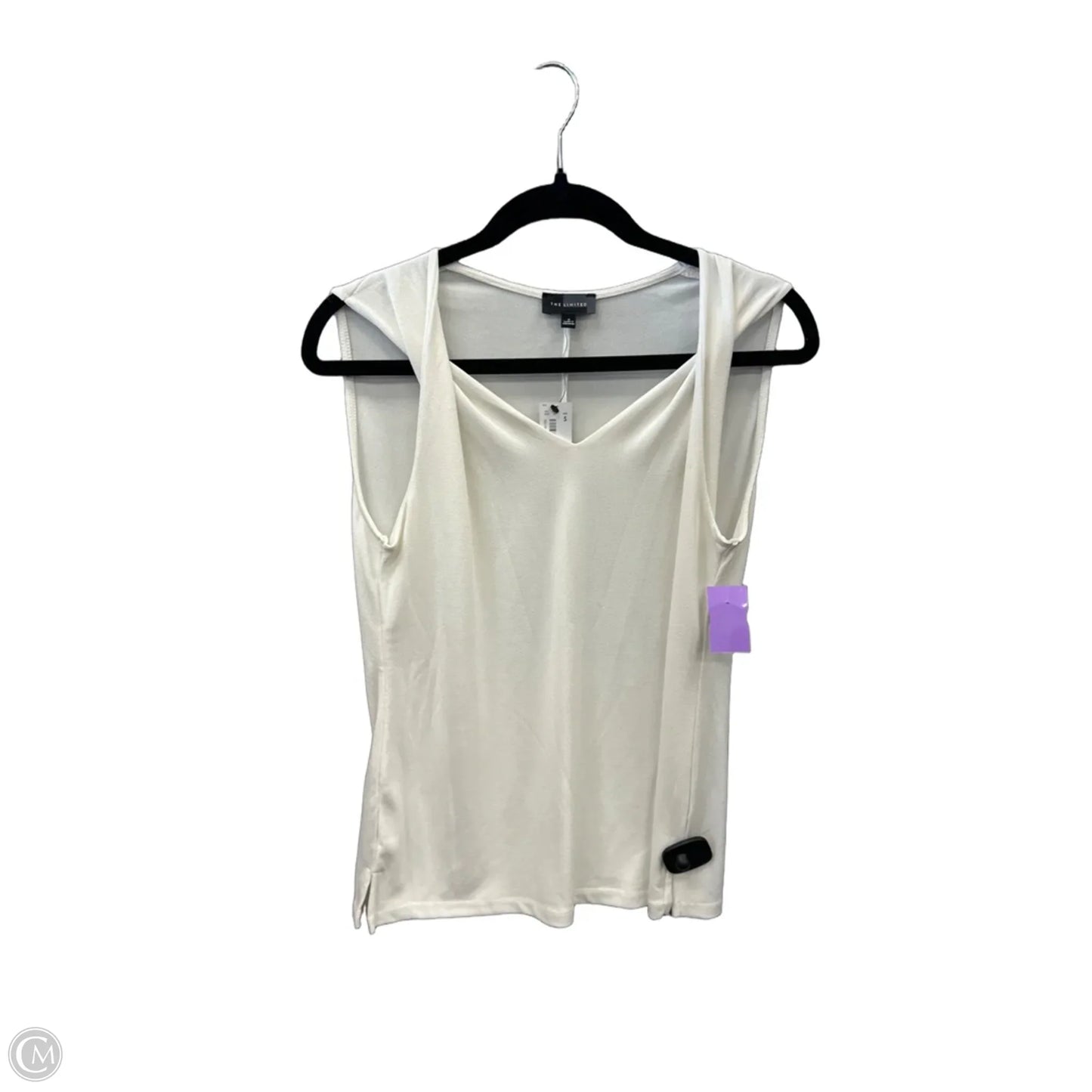 Top Sleeveless By Limited In Yellow, Size: S