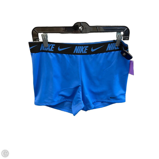 Athletic Shorts By Nike In Blue, Size: L