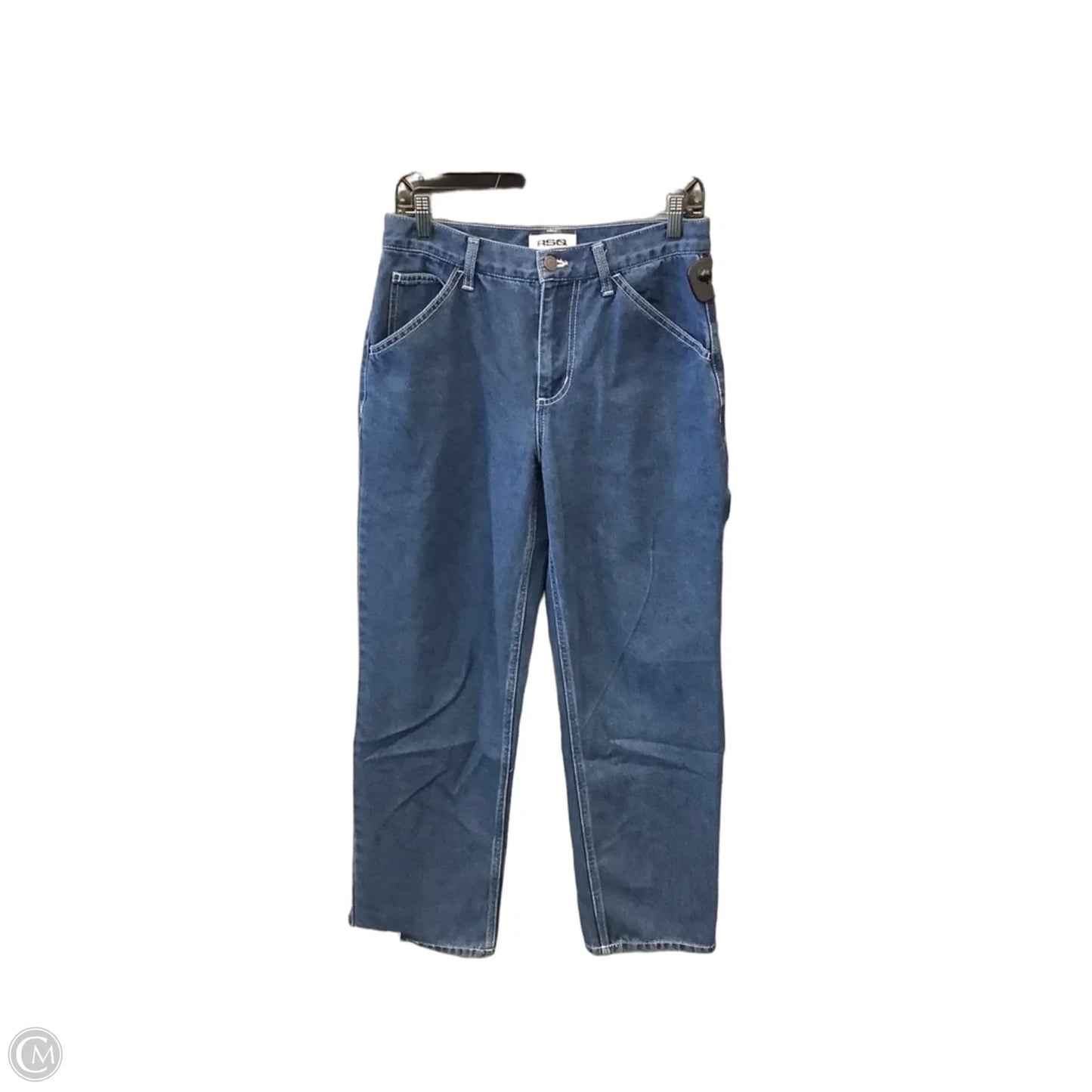 Jeans Straight By Clothes Mentor In Blue Denim, Size: 4