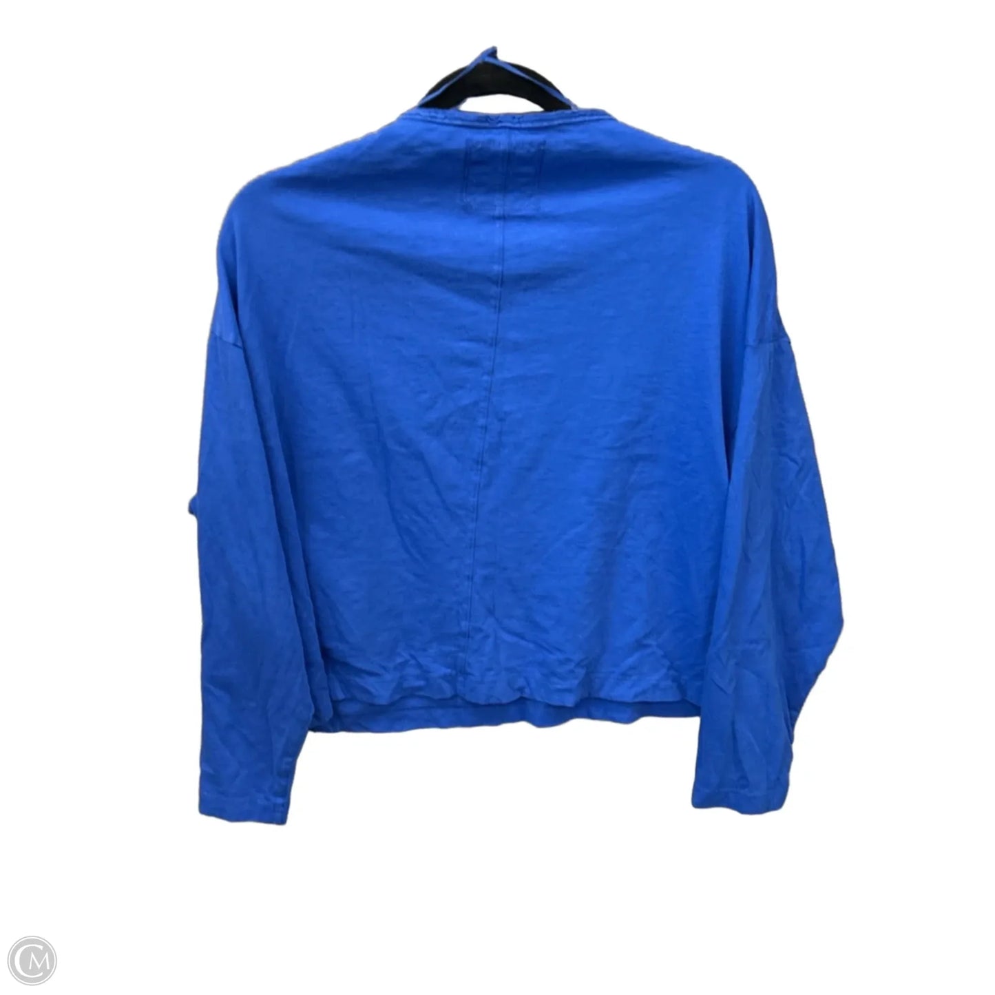 Top Long Sleeve By Aerie In Blue, Size: Sp