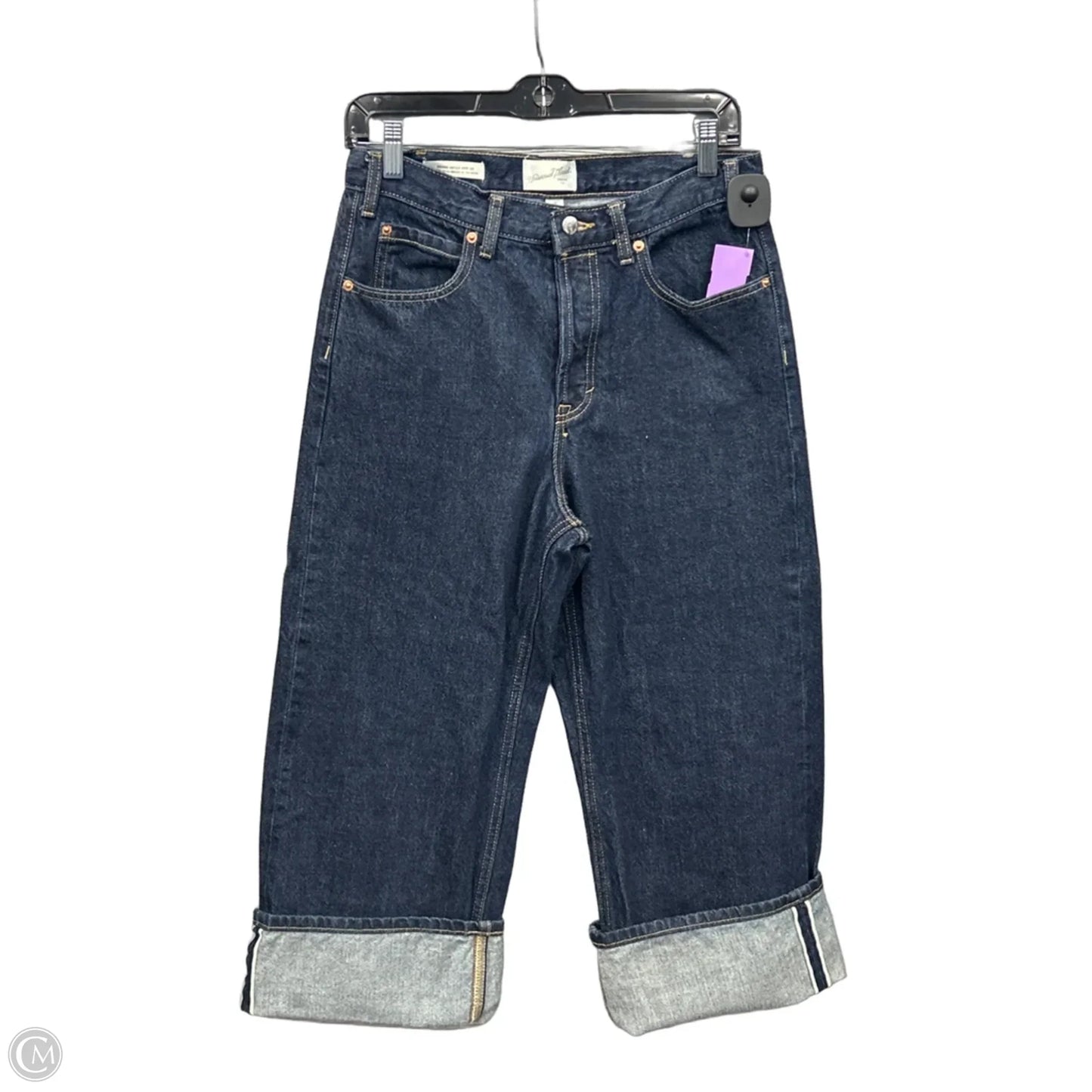Jeans Wide Leg By Universal Thread In Blue Denim, Size: 4