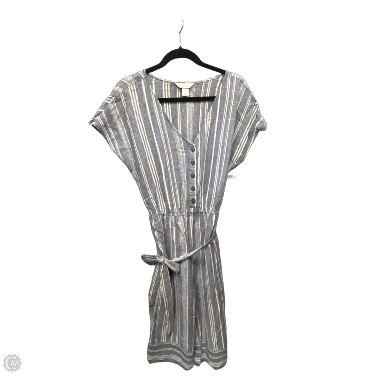 Romper By Christopher And Banks In Striped Pattern, Size: L