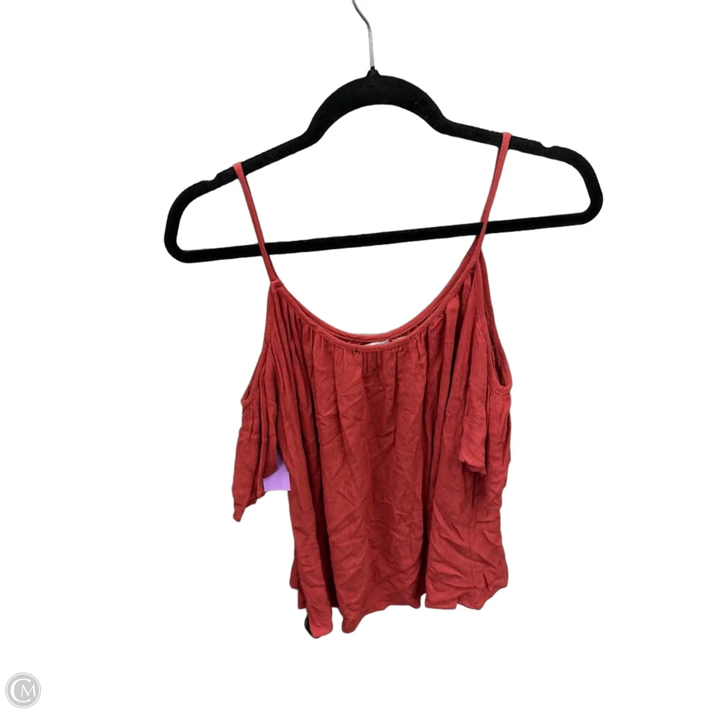Top Short Sleeve By One Clothing In Orange, Size: M