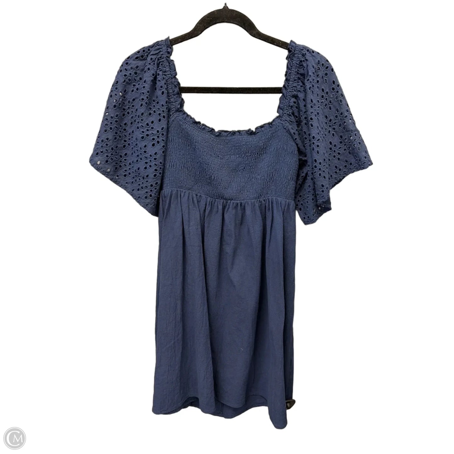 Dress Casual Short By Umgee In Blue, Size: M