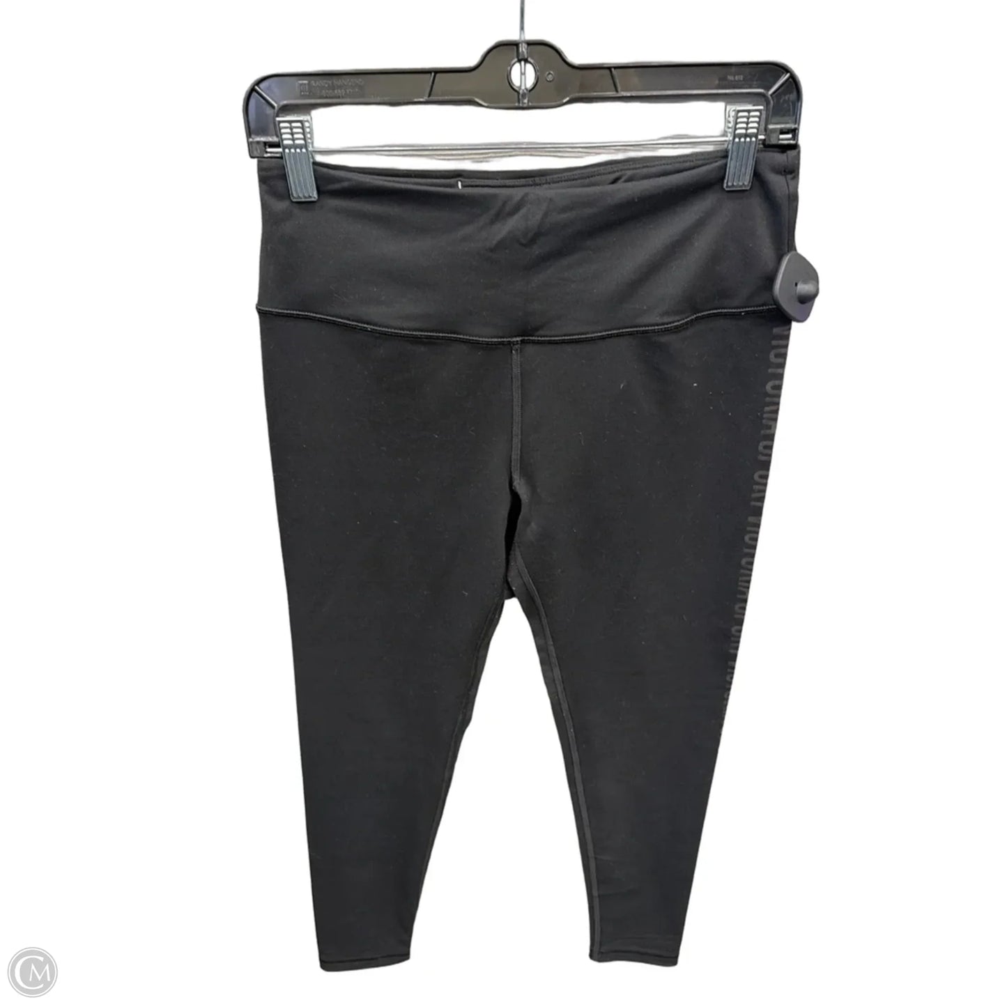 Athletic Leggings By Victorias Secret In Black, Size: M