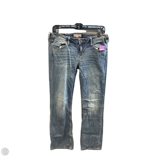 Jeans Boot Cut By Banana Republic In Blue Denim, Size: 10