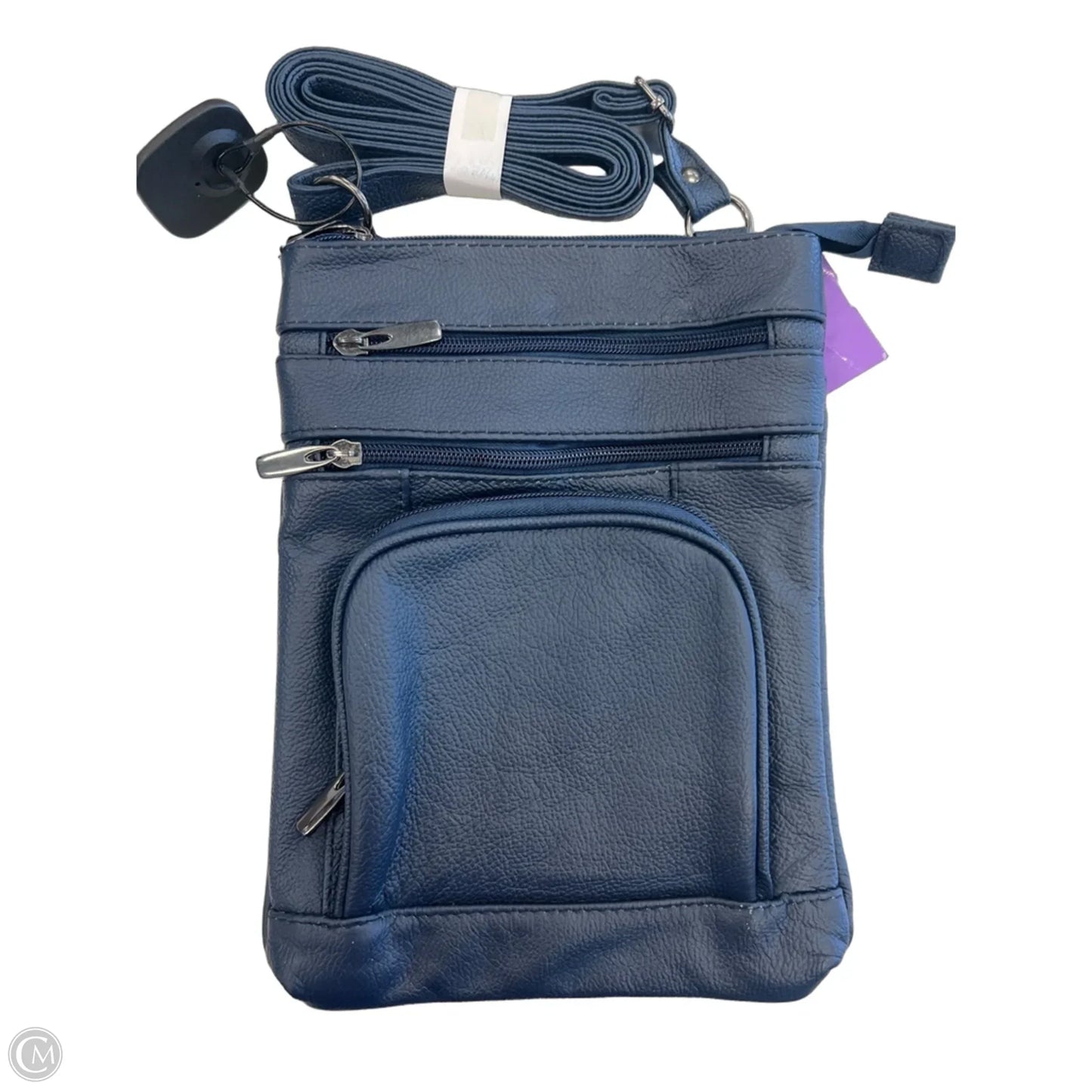 Crossbody Leather By Clothes Mentor, Size: Small