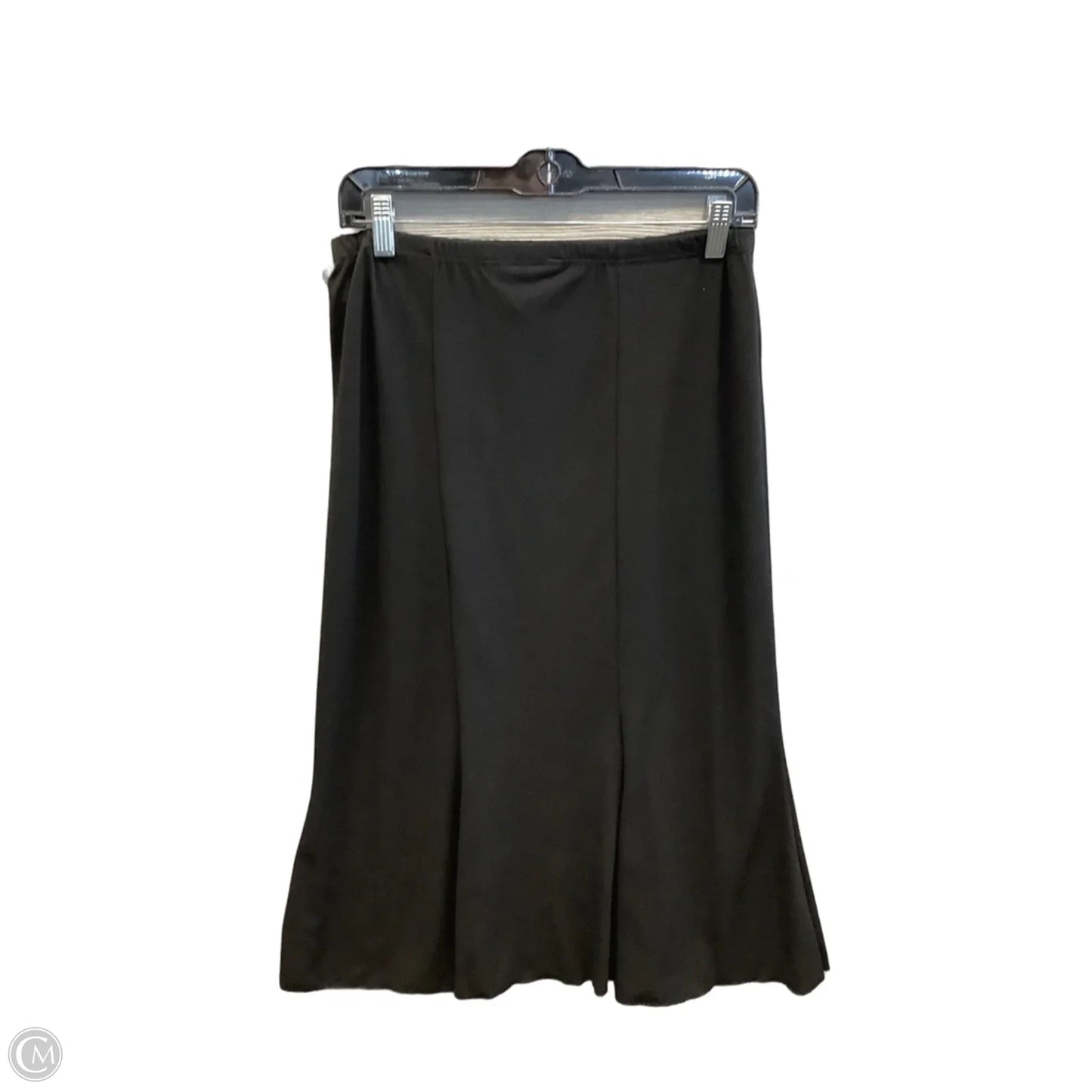 Skirt Maxi By Briggs In Black, Size: 4