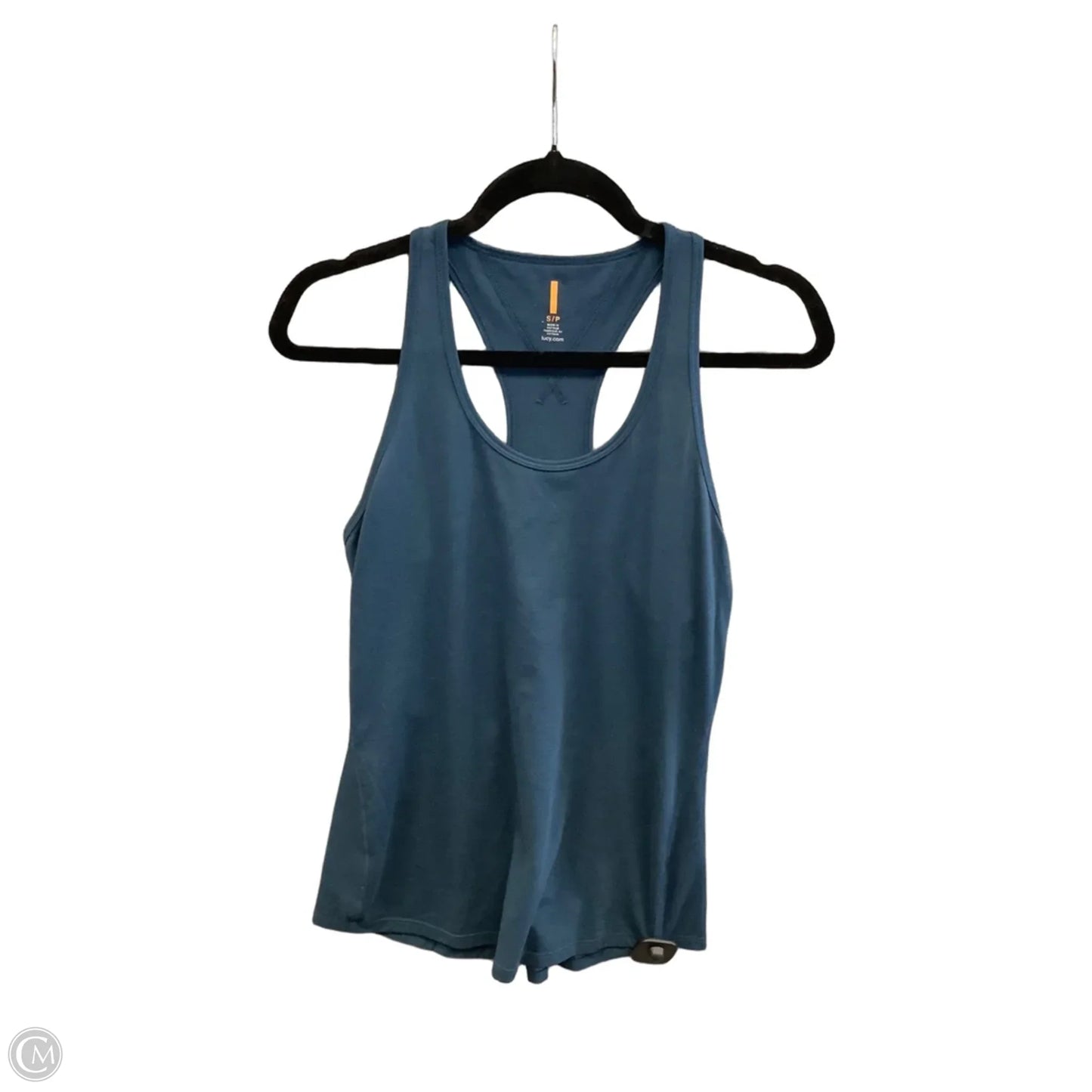 Athletic Tank Top By Lucy In Blue, Size: Sp