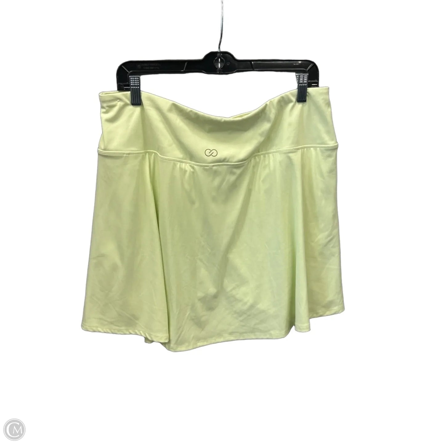 Athletic Skirt By Calia In Green, Size: Xxl