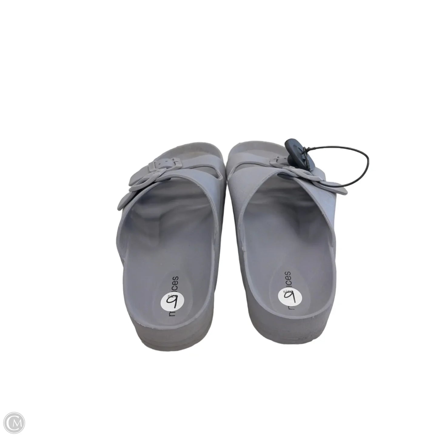 Sandals Flats By Maurices In Grey, Size: 9