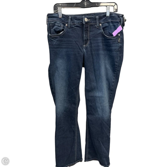 Jeans Boot Cut By Silver, Size: 16